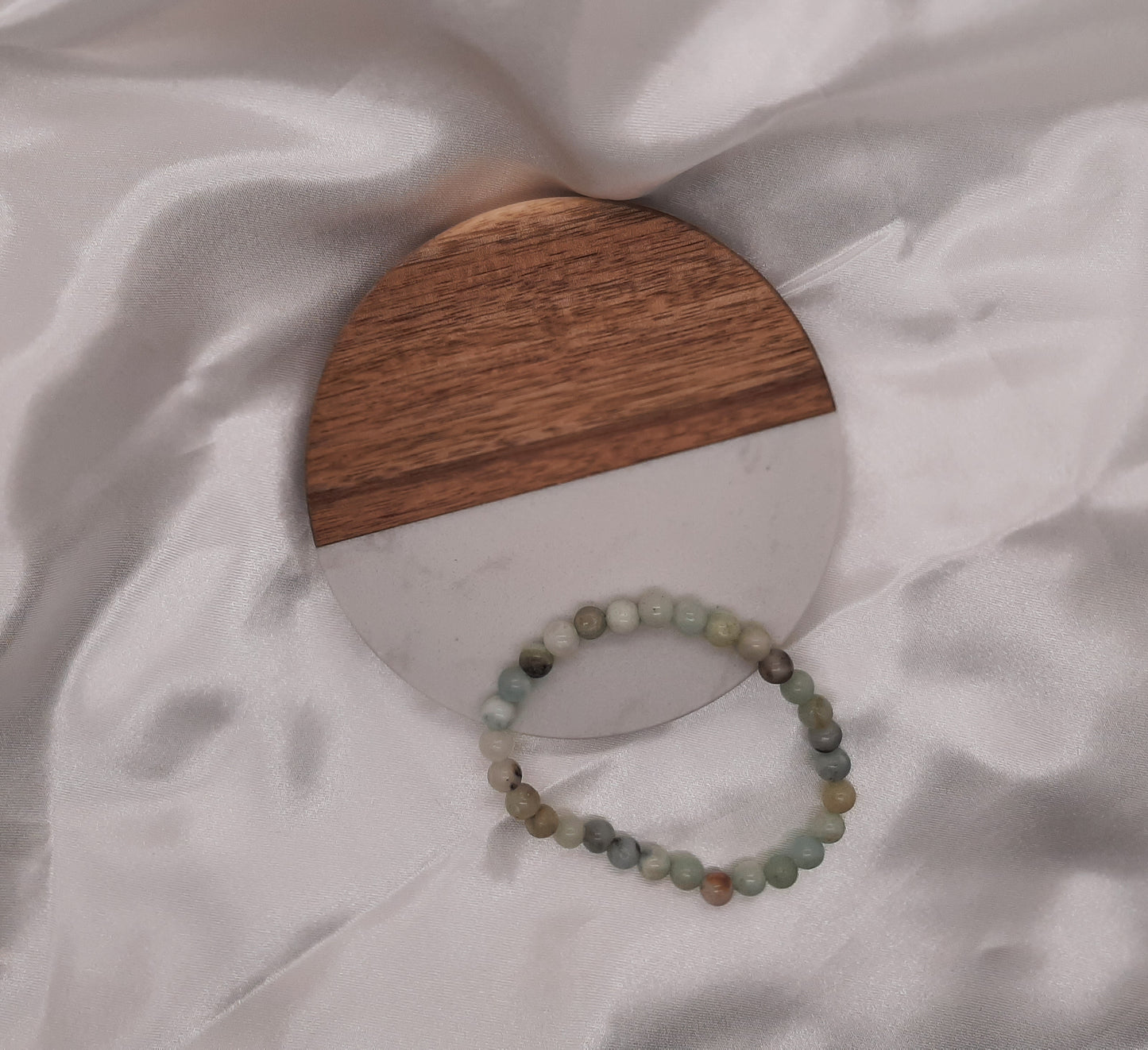 Bracelet 6 mm - Amazonite